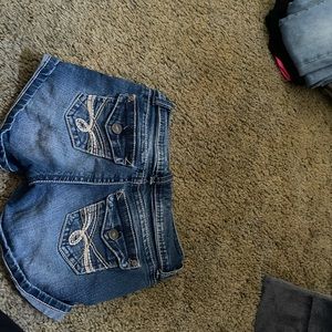 Dark blue Jean shorts